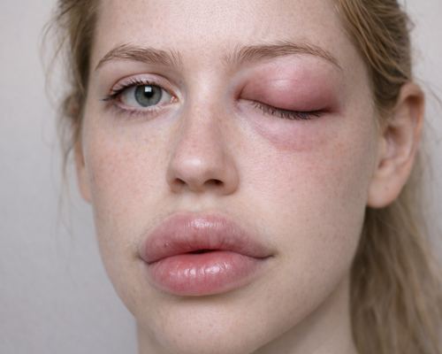 Angioedema (hinchazón profunda)